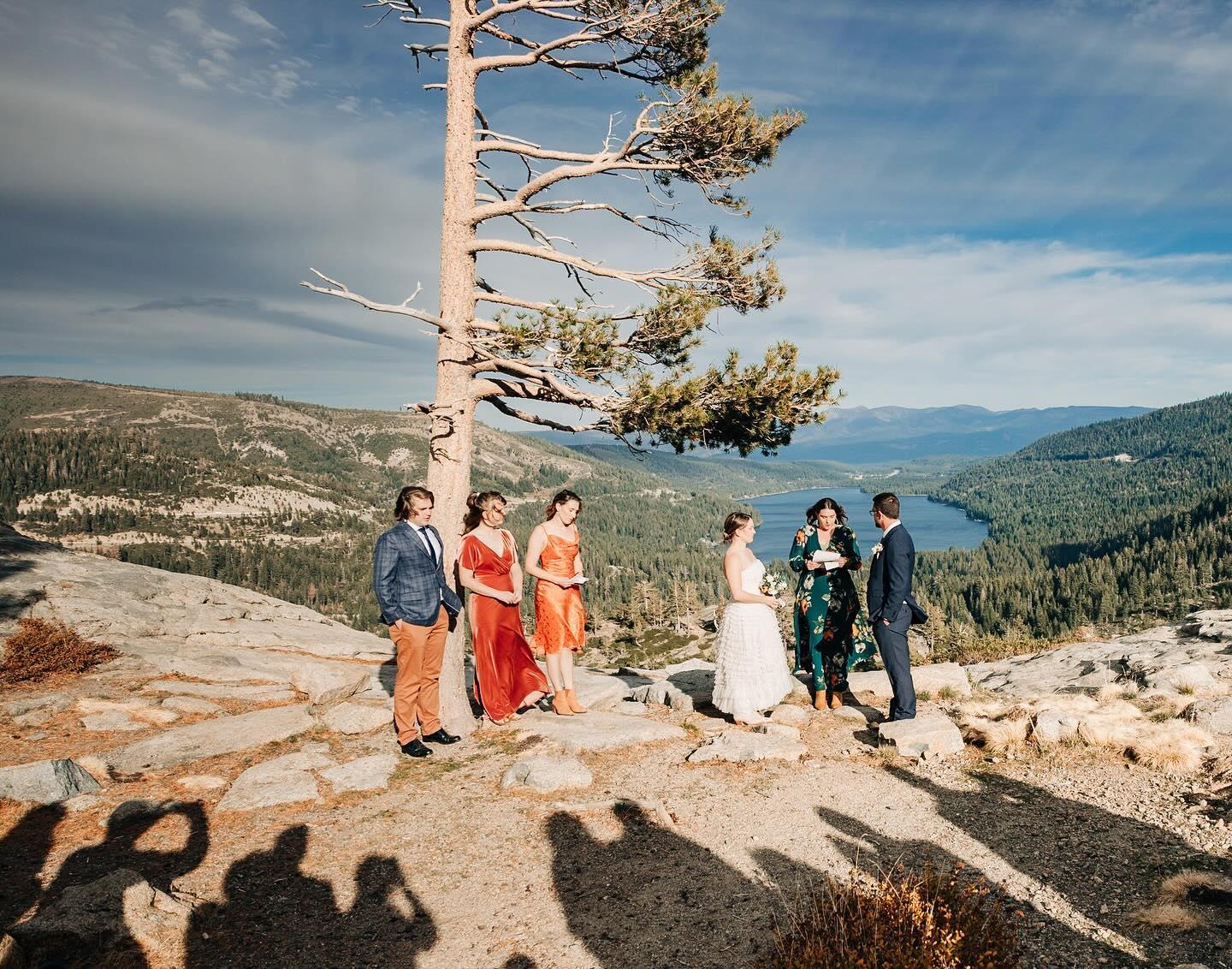 A Precious Moment: a Mini Wedding Atop a Mountain